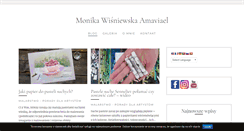 Desktop Screenshot of monikawisniewska.com